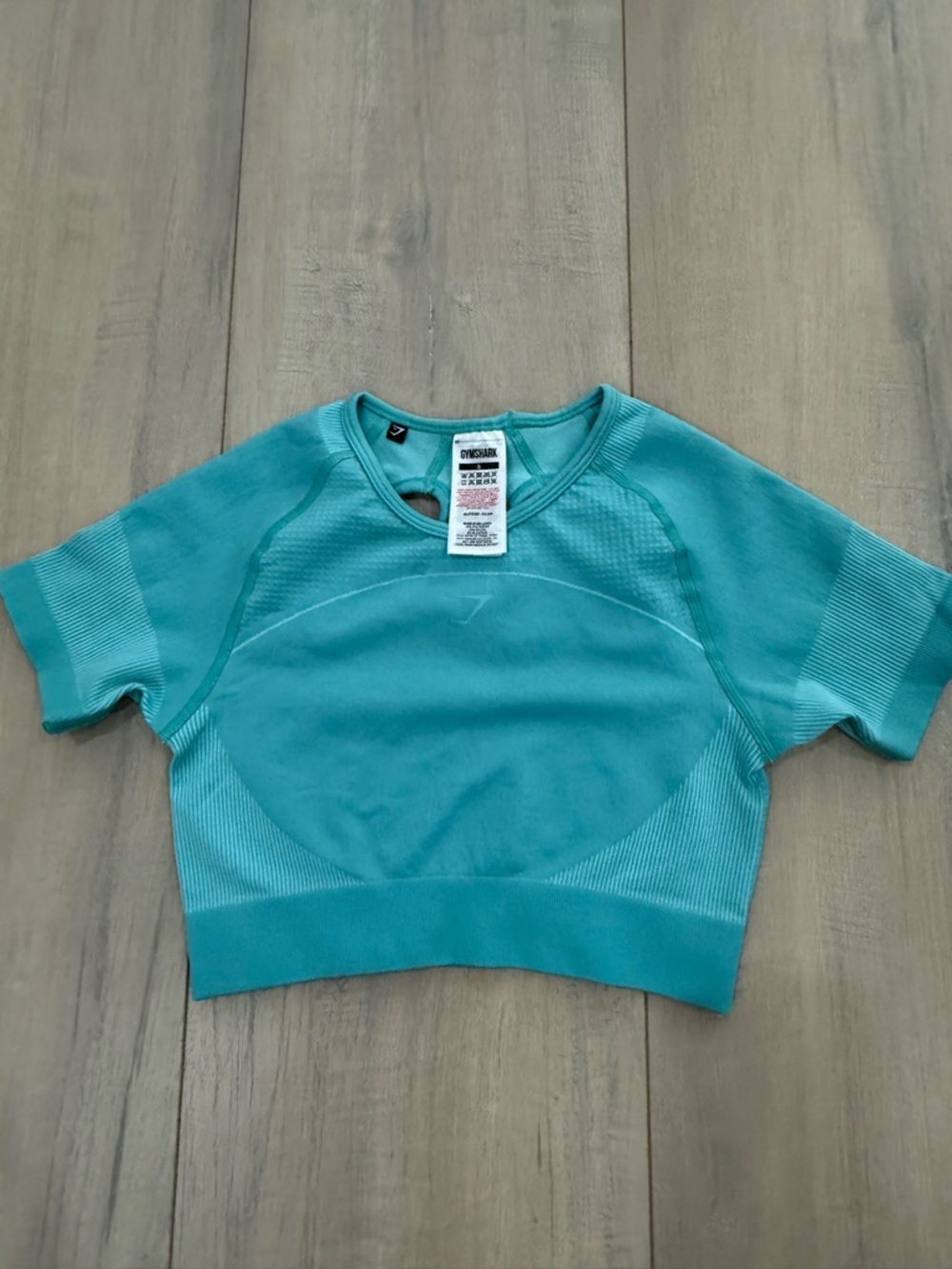 Gymshark Aqua Workout Top